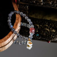 Grey Moonstone Bracelet