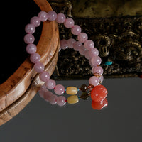 Little Tiger Rose Quartz