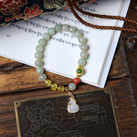Hetian Jade Gourd Bracelet