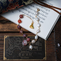 Pearl Salt Source Ice Cream Pendant Bracelet