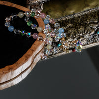 Double Circle Macaron Crystal Bracelet