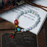 Jade & Southred Agate Lucky Bracelet