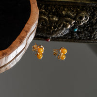 Amber Earrings