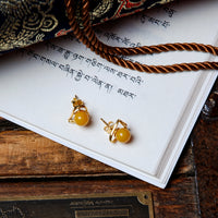 Amber Earrings