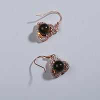 Blue Amber earrings