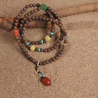 Four Circles Buddha Beads Bracelet
