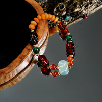 Succium Amber With Pixiu Bracelet
