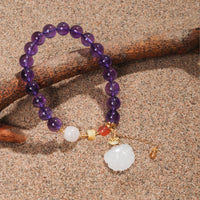 Amethyst bracelet