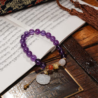 Amethyst bracelet