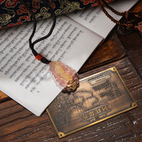 Fluorite pendant