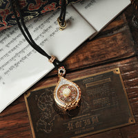 Amber Ghau Prayer Box Necklace