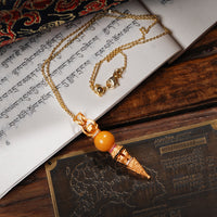 Amber Vajra Women's Pendant