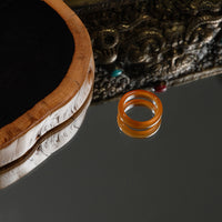 Canary Stone Thumb Ring