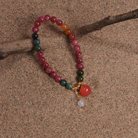 Tourmaline Peach Bracelet