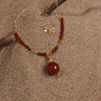 SouthRed Agate Pendant