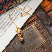 Dragon Black Jade Necklace
