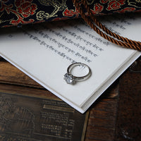W Shape Diamond Ring