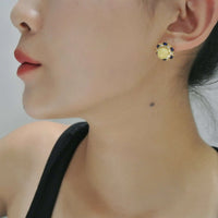 Amber Earrings