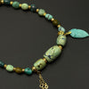 Turquoise Necklace（原矿绿松石枣珠项链）