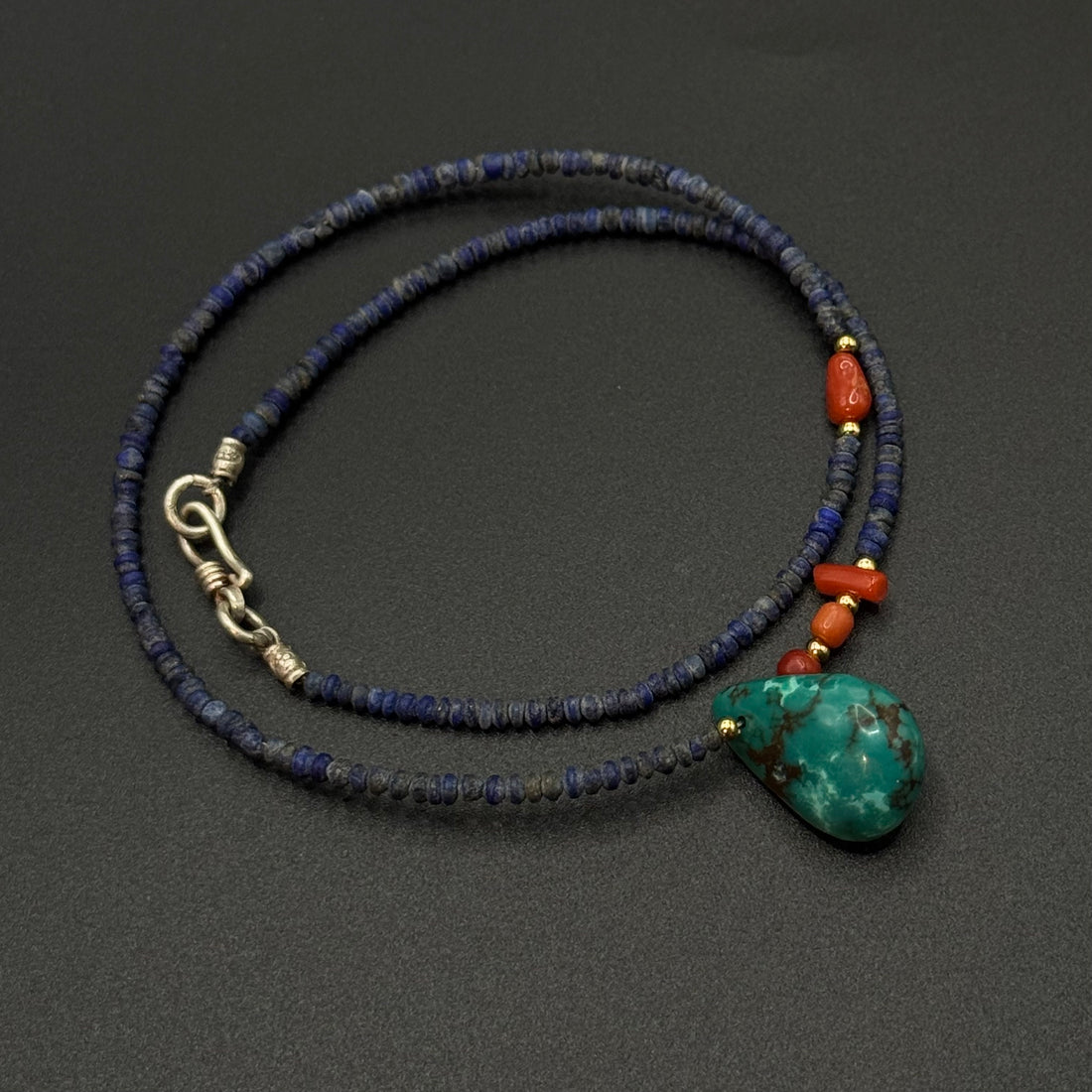 Lapis & Turquoise Bracelet