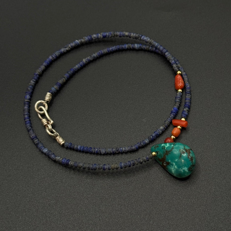 Lapis & Turquoise Bracelet