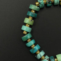 Turquoise Bracelet （原矿绿松石手串）