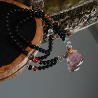 Rosewood Agarwood 06  Design Necklace