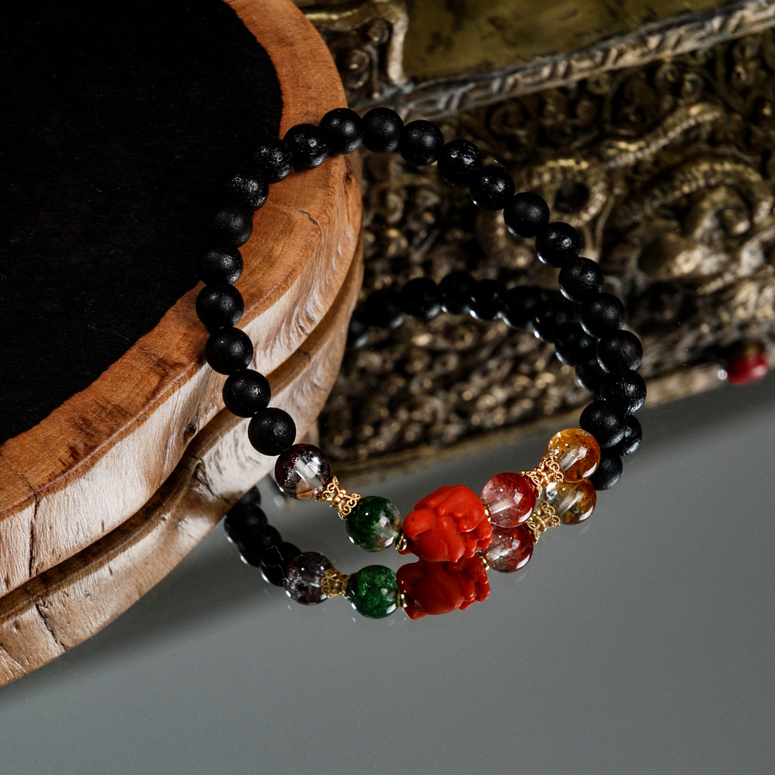 Rosewood Agarwood 06 Design Bracelet