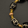 Tara Dzi Bead & Nine-tailed Fox Bracelet(双度母达洛天珠+猛犸牙九尾狐）