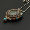 Jambhala-yellow Ghau Box Pendant(黄财神嘎乌盒）