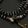 One-Line Medicine Dzi Bead 108 prayer beads(天然一线药师天珠108颗)