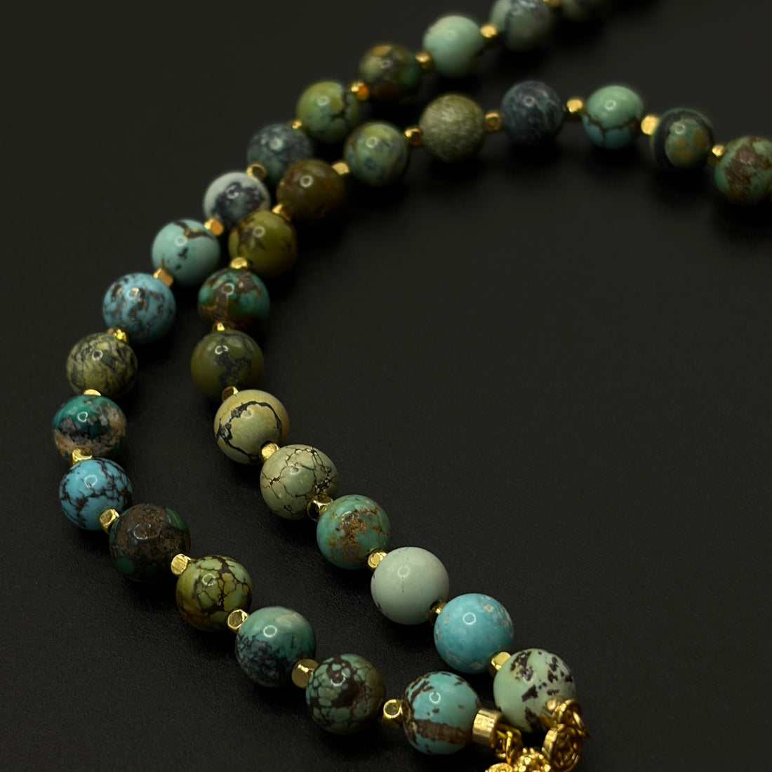 Turquoise Necklace（原矿绿松石项链）