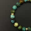 Turquoise Bracelet（唐三彩原矿绿松石手串）