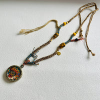 Colorful Buddha Round Pendant (Zakiram)