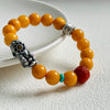 Old Amber Silver Pixiu Bracelet