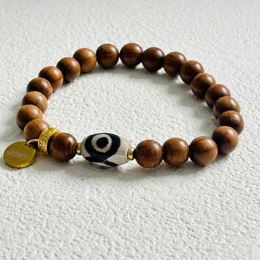Rokudo Wood  Bracelet