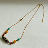 Three-Eyed Dzi Bead Necklace