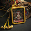 Dainichi Buddha Square Pendant Thangka