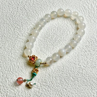 White Agate Bracelet (moonstone)