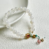 White Agate Bracelet (moonstone)