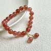 Strawberry Crystal Charm Bracelet