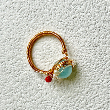 Aquamarine Ring
