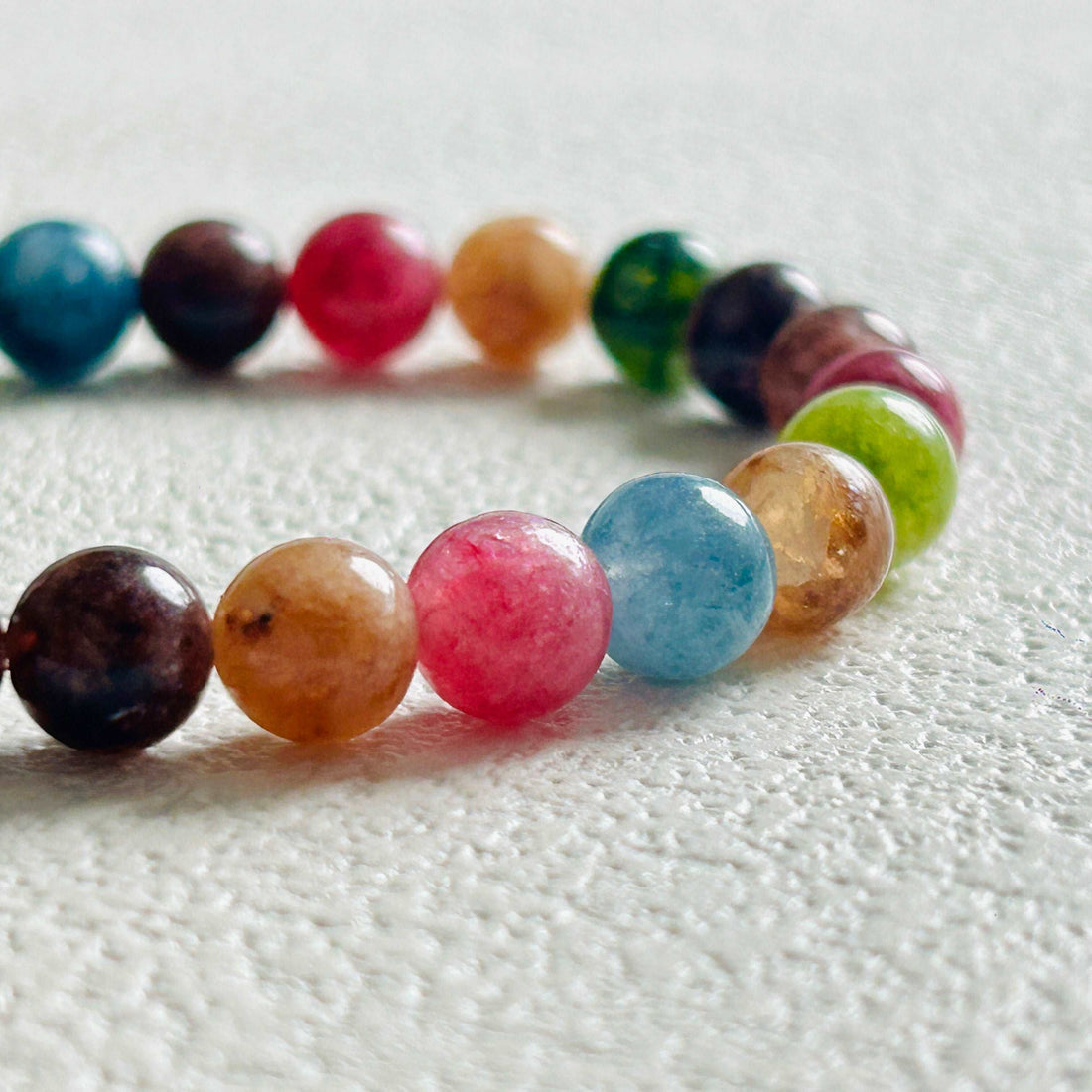 Colored Gemstone Bracelet
