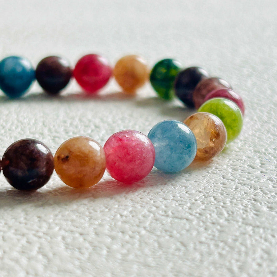 Colored Gemstone Bracelet