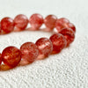 Strawberry Crystal Charm Bracelet