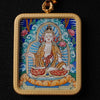Bodhisattva Mahasthamaprapta Thangka Over Cloth