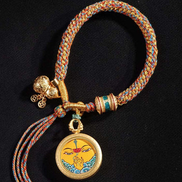 Jamhala-yellow's Dharma Eye bracelet