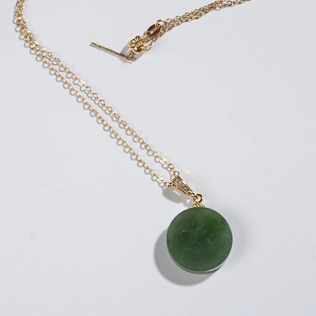 Hetian Jasper Nothing Necklace - BTSAN PO