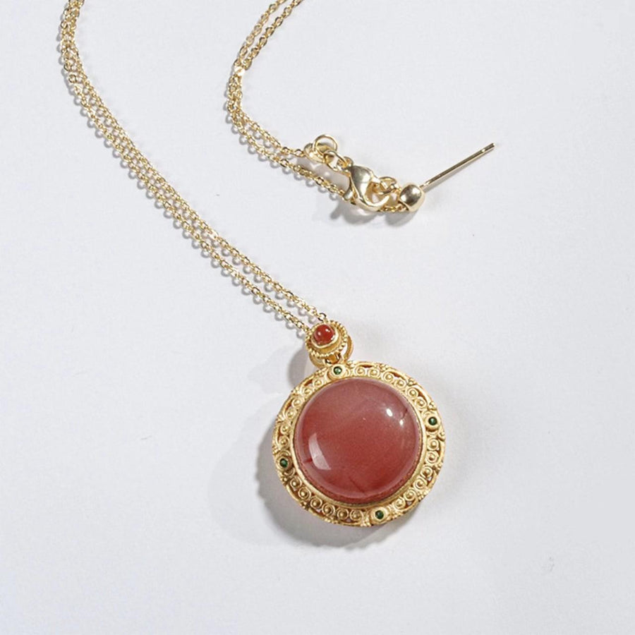 SouthRed Agate Agate Pendant - BTSAN PO