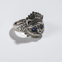 Sapphire Cat Ring